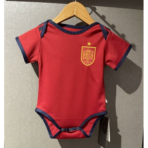 Spain Euro 2024 Home Baby Jersey