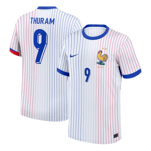 THURAM #9 France Away Soccer Jersey