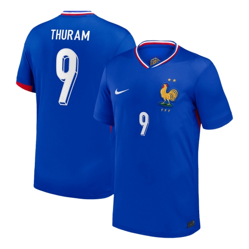 THURAM #9 France Home Soccer Jersey