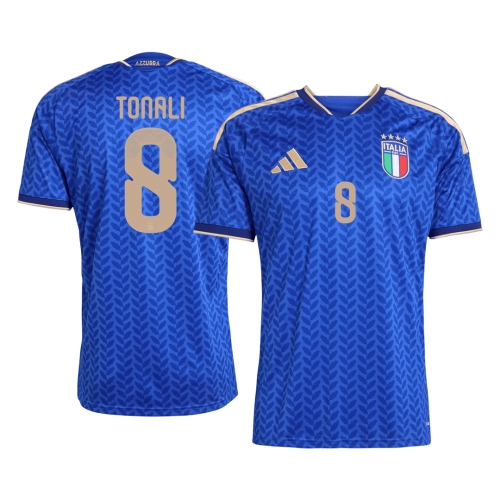 TONALI #8 Italy Home Soccer Jersey World Cup 2026