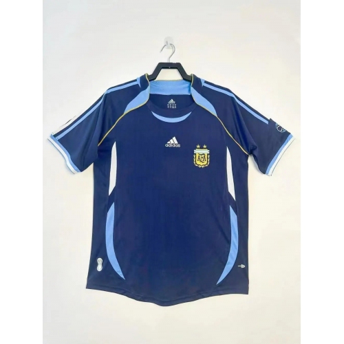 2006 Retro Argentina National Team Away Jersey