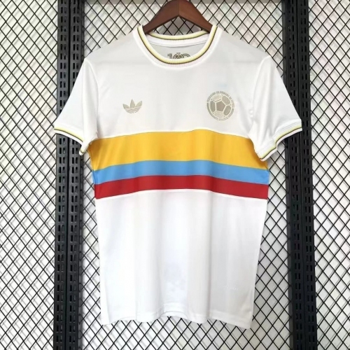 2024/2025 Colombia National Team 100th Anniversary Edition Football Shirt