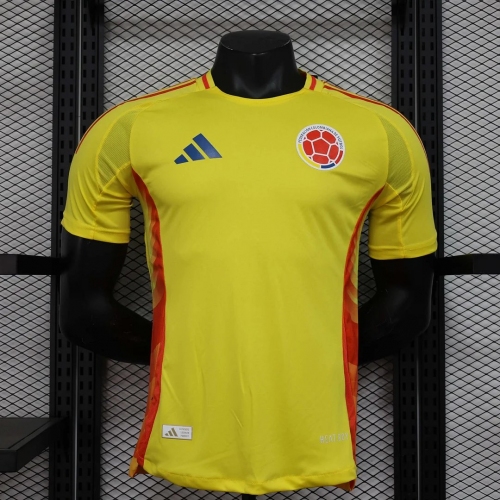 2024/2025 Player Version Colombia National Team Home Football Shirt