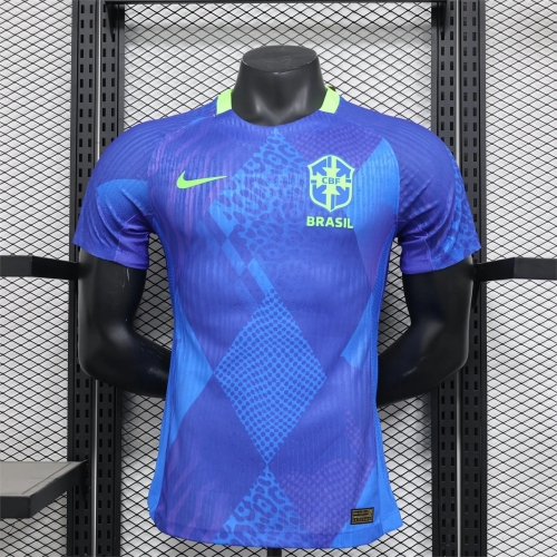 2025 Player Version Brazil Away Soccer Jersey