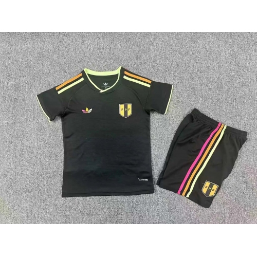 2026 Peru National Team Away Football Shirt Kids Size
