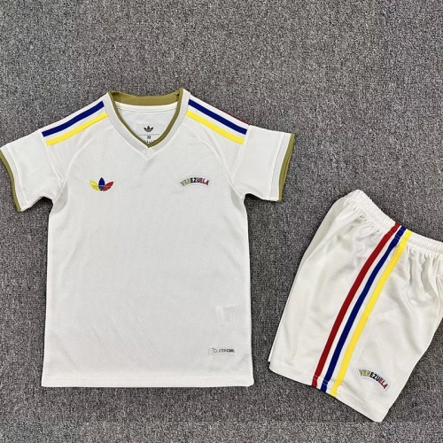 2026 Venezuela Away Kids Soccer Jersey