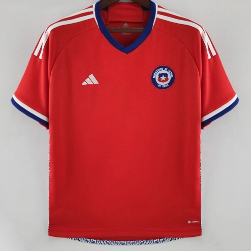 22/23 Chile Home Fans Soccer Jersey