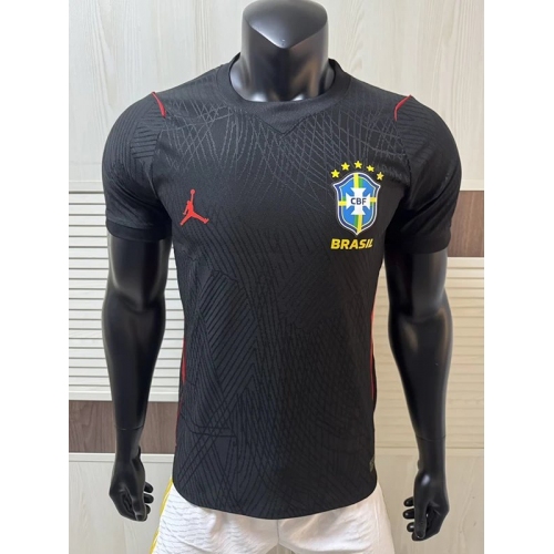 26/27 Brazil Black Special Edition Player Version Soccer Jersey
