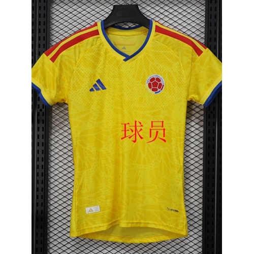 26/27 Colombia Home Women Player Version Soccer Jersey#女球员