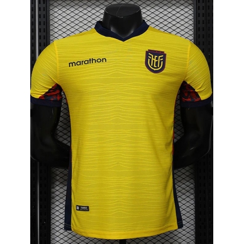 26/27 Ecuador Home Player Version Soccer Jersey(V领)
