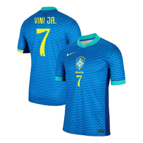 VINI JR. #7 Brazil Away Soccer Jersey Copa America