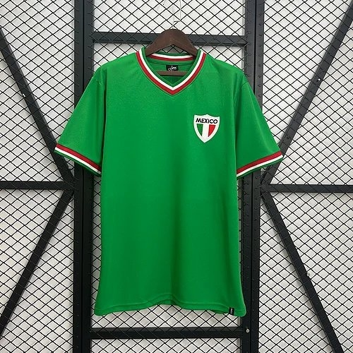 1970 Retro Mexico National Team Home Football Shirt