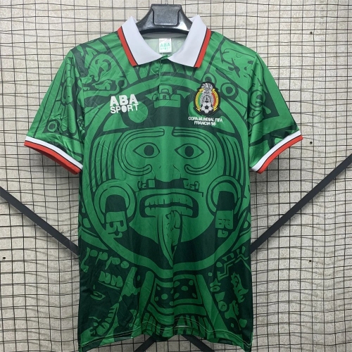 1998 Retro Mexico National Team Home Football Shirt