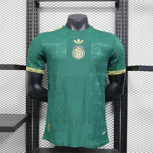 2025 Player Version Mexico National Team Special Edition Green Football Shirt