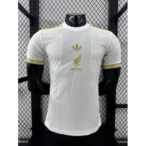2025 Player Version Mexico National Team Special Edition White Football Shirt