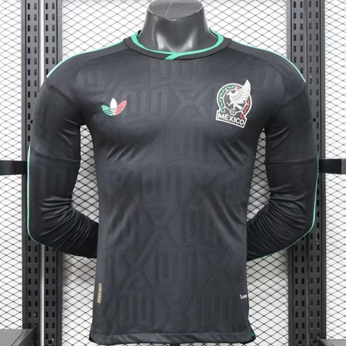 26/27 Mexico Third Long Sleeve Player Version Soccer Jersey