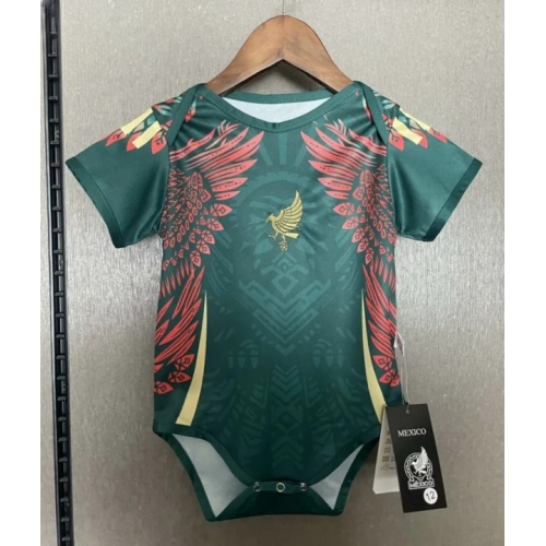 Mexico 2025 Baby Jersey Green