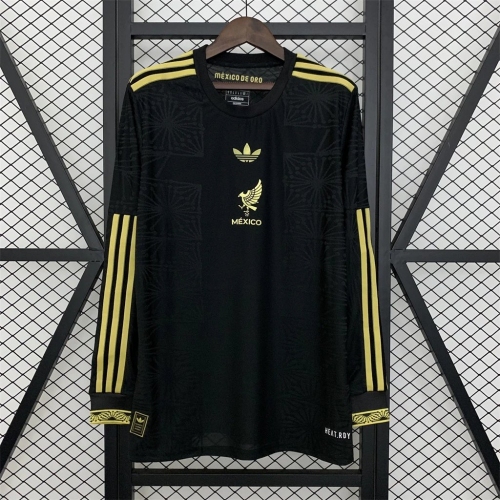 Mexico Gold 2025 Man Long Sleeve Jersey