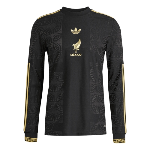 Mexico Third Away Long Sleeve Jersey 2025-Gold Cup