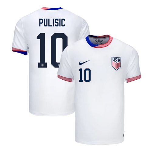 PULISIC #10 USA Home Soccer Jersey Copa America