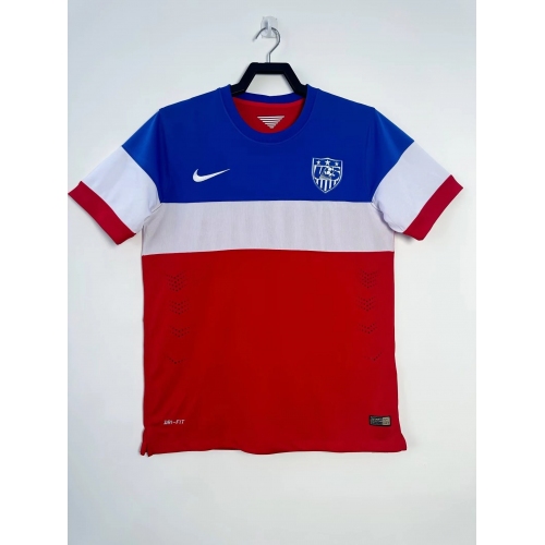 USA 2014 Retro United States National Team Away Football Shirt