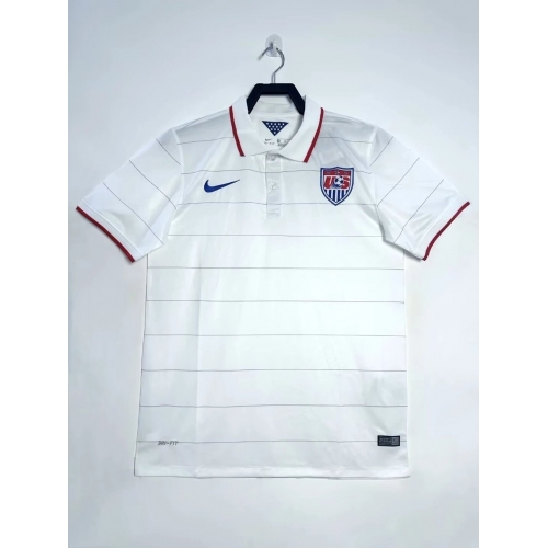 USA 2014 Retro United States National Team Home Football Shirt
