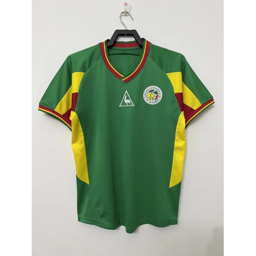2002 Retro Senegal National Team Shirt Green