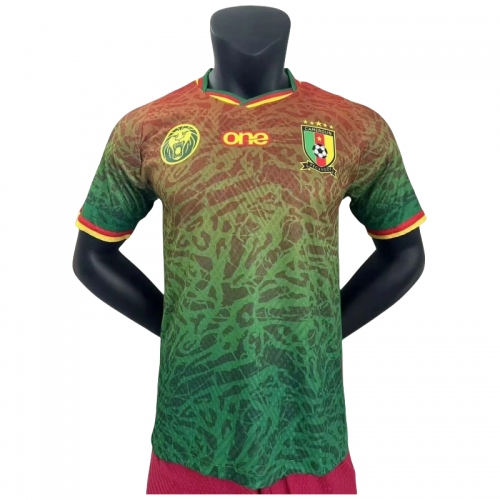 2024 Player Version Cameroon Home Football Shirt