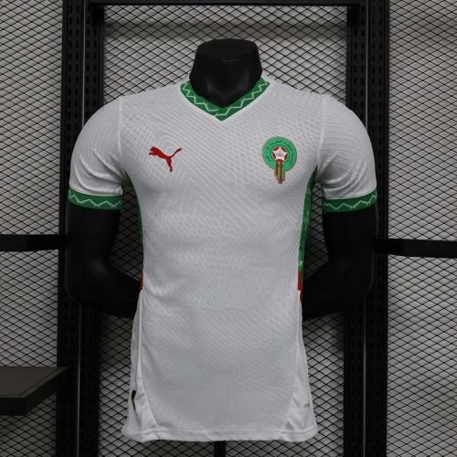 2025 Player Version Morocco National Team Away Football Shirt
