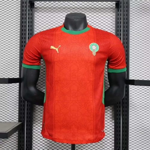 2025 Player Version Morocco National Team Home Football Shirt