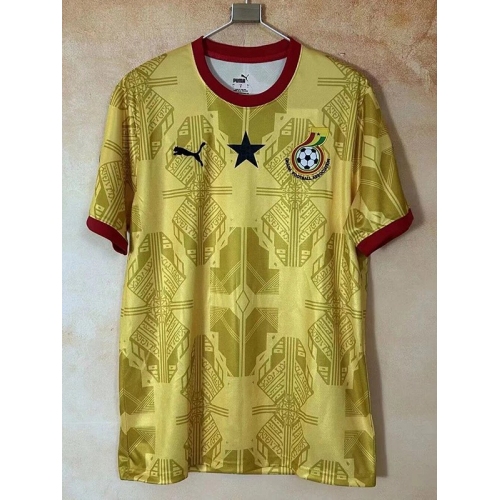 26/27 Ghana Yellow Fans Soccer Jersey