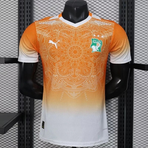 26/27 Ivory Coast Special Edition Orange Player Version Soccer Jersey