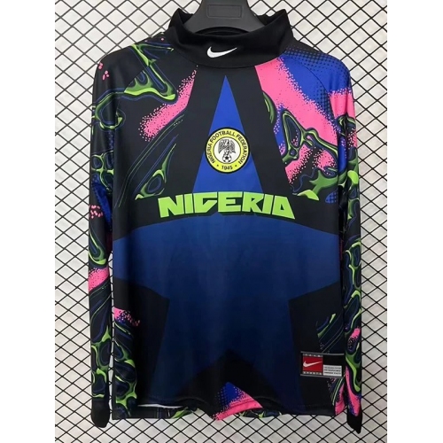 26/27 Nigeria Hollywood Goalkeeper Long Sleeve Fans Soccer Jersey