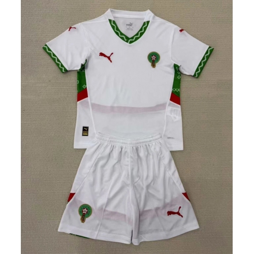 Morocco 2025 Away Kids Suit