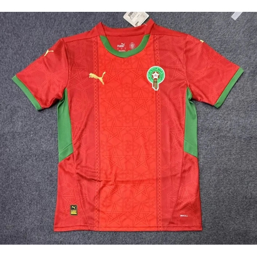 Morocco Home Man Jersey 2025