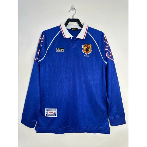 1998 Retro Long Sleeve Japan National Team Home Football Jersey