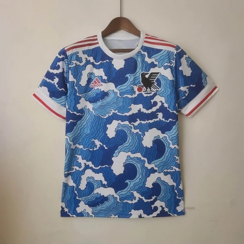 2022 Japan Special Edition Blue Football Jersey