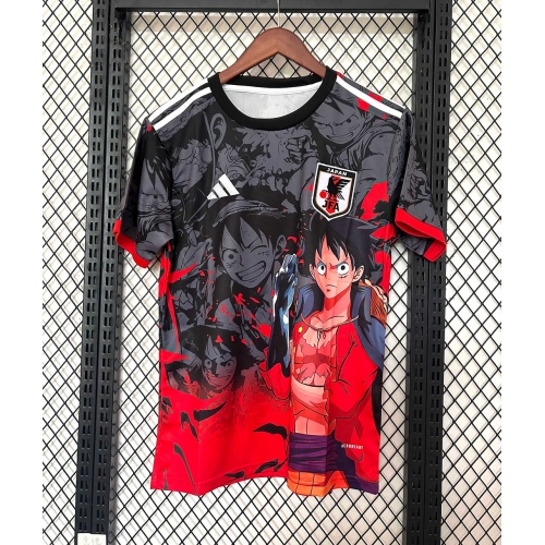 2025 Japan Special Edition Grayish Red Football Jersey