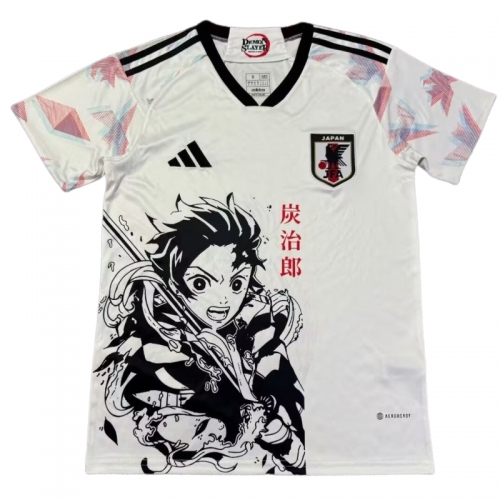 2025 Japan Tanjiro White Football Shirt