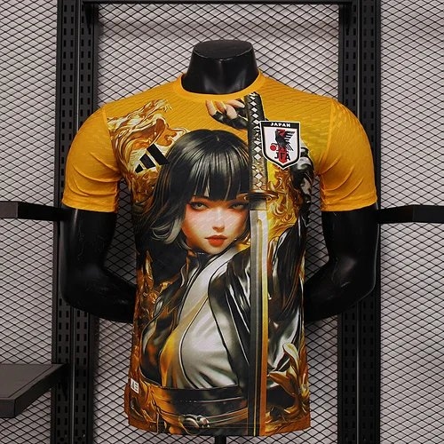 2025 Player Version Japan Special Edition 3D Naruto Football Jersey