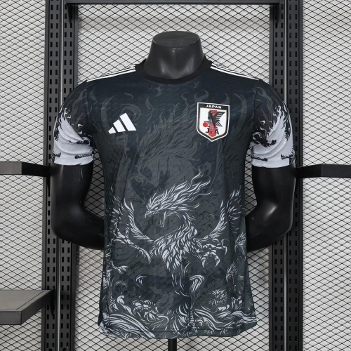 2025 Player Version Japan Special Edition Black Football Jersey