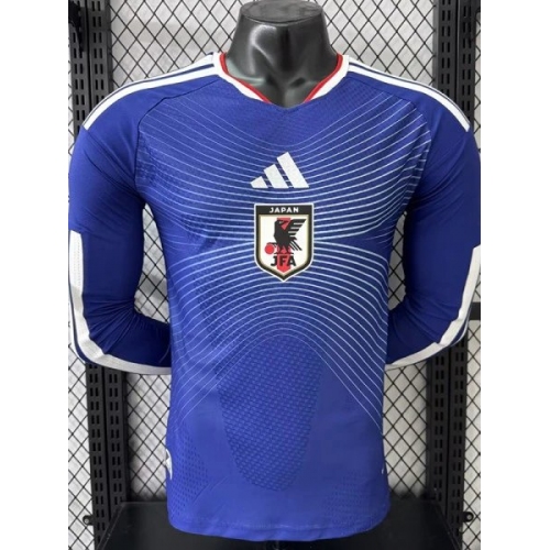 26/27 Japan Home Player Version Long Sleeve Soccer Jersey