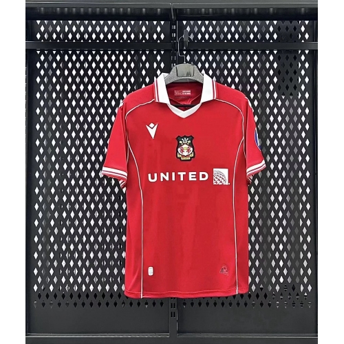 2025/2026 Wrexham Home Football Shirt