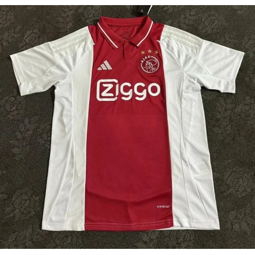 24-25 Ajax Home Soccer Jersey Fan Version