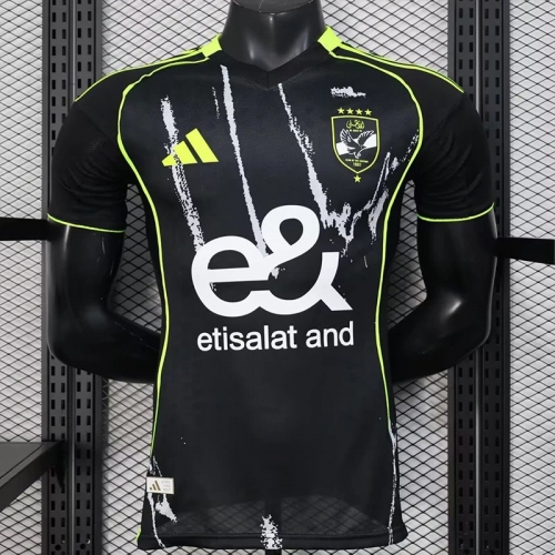 25/26 Al Ahly FC Away Player Version Soccer Jersey