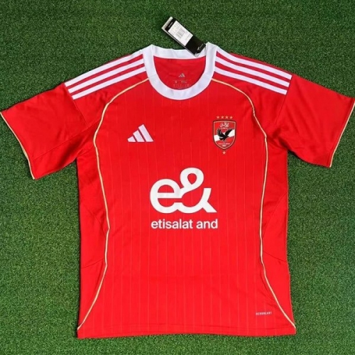 25/26 Al Ahly FC Home Fans Soccer Jersey