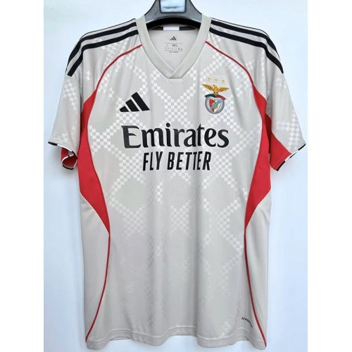 25/26 Benfica Away Fans Soccer Jersey