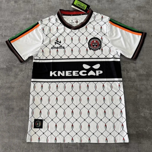 25/26 Bohemian Special Edition White Fans Soccer Jersey