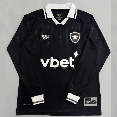 25/26 Botafogo Away Long Sleeve Fans Soccer Jersey长袖