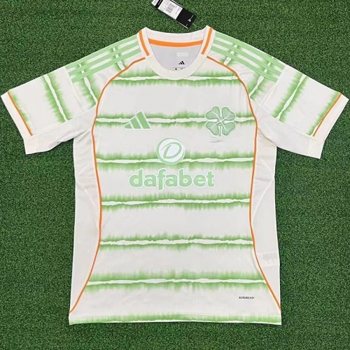 25/26 Celtic Third Fans Soccer Jersey（胸前广告）